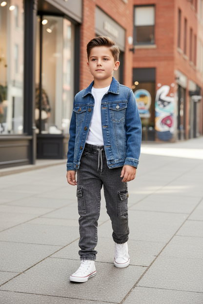 Premium Modern Fit Kids Jeans