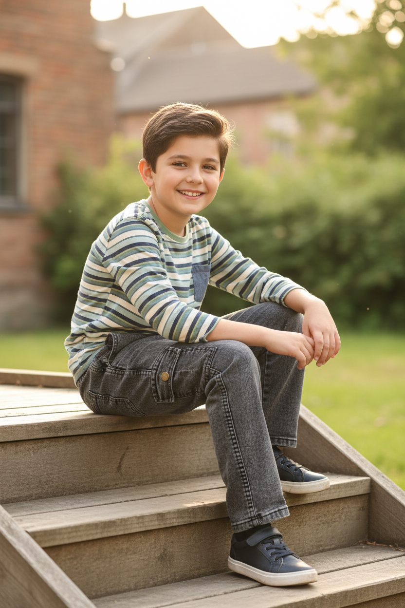 Premium Modern Fit Kids Jeans