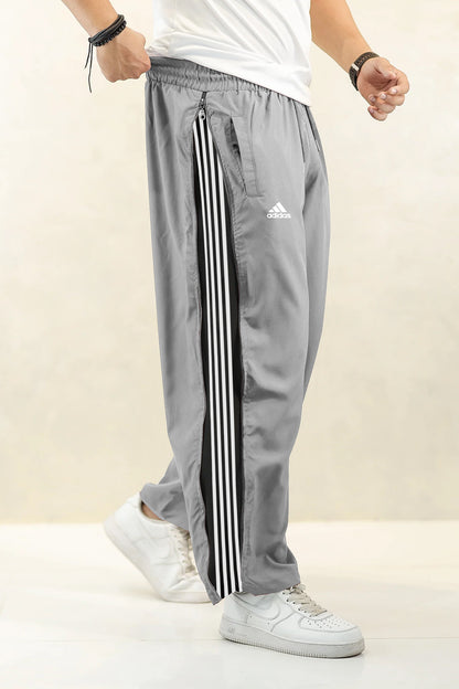 AD Loose Side Zipper Trousers in Imported Fabric