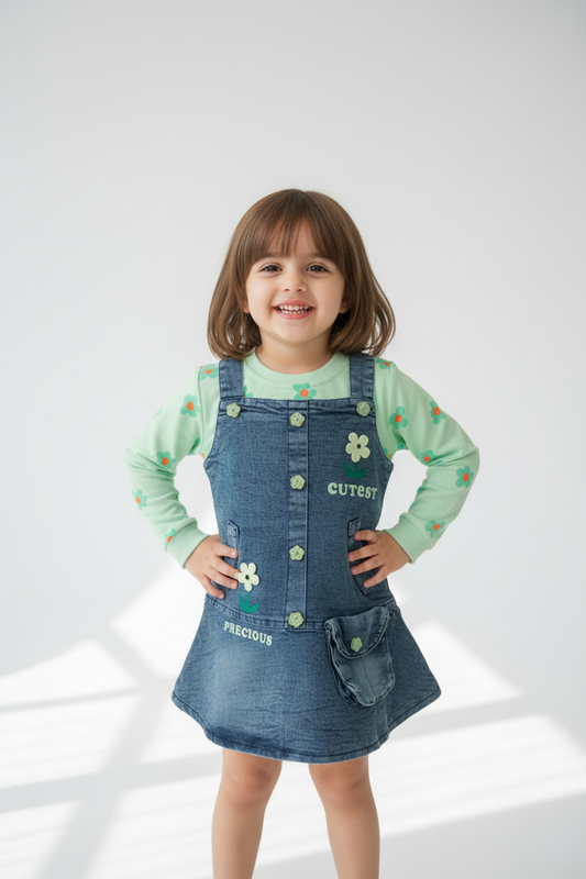Kids Denim Attire Body suit