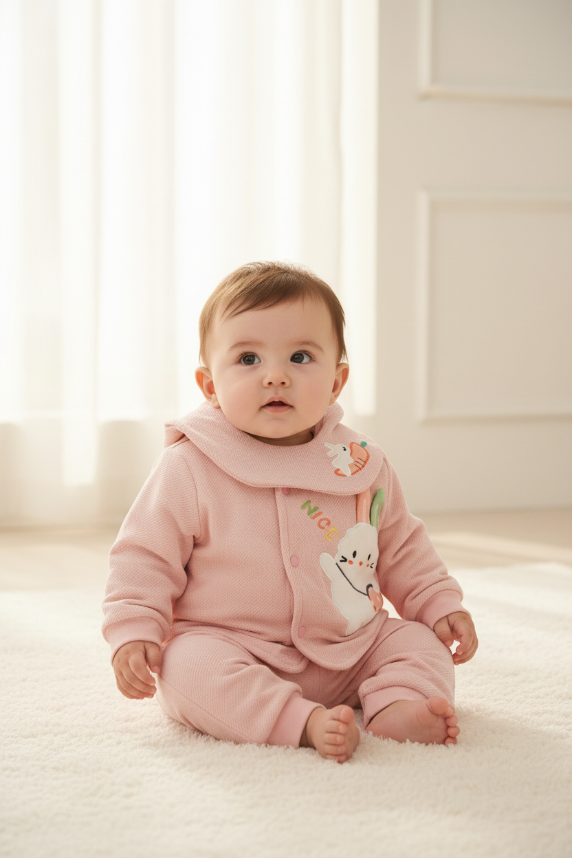 Adorable Baby Terry Stuff Body suit