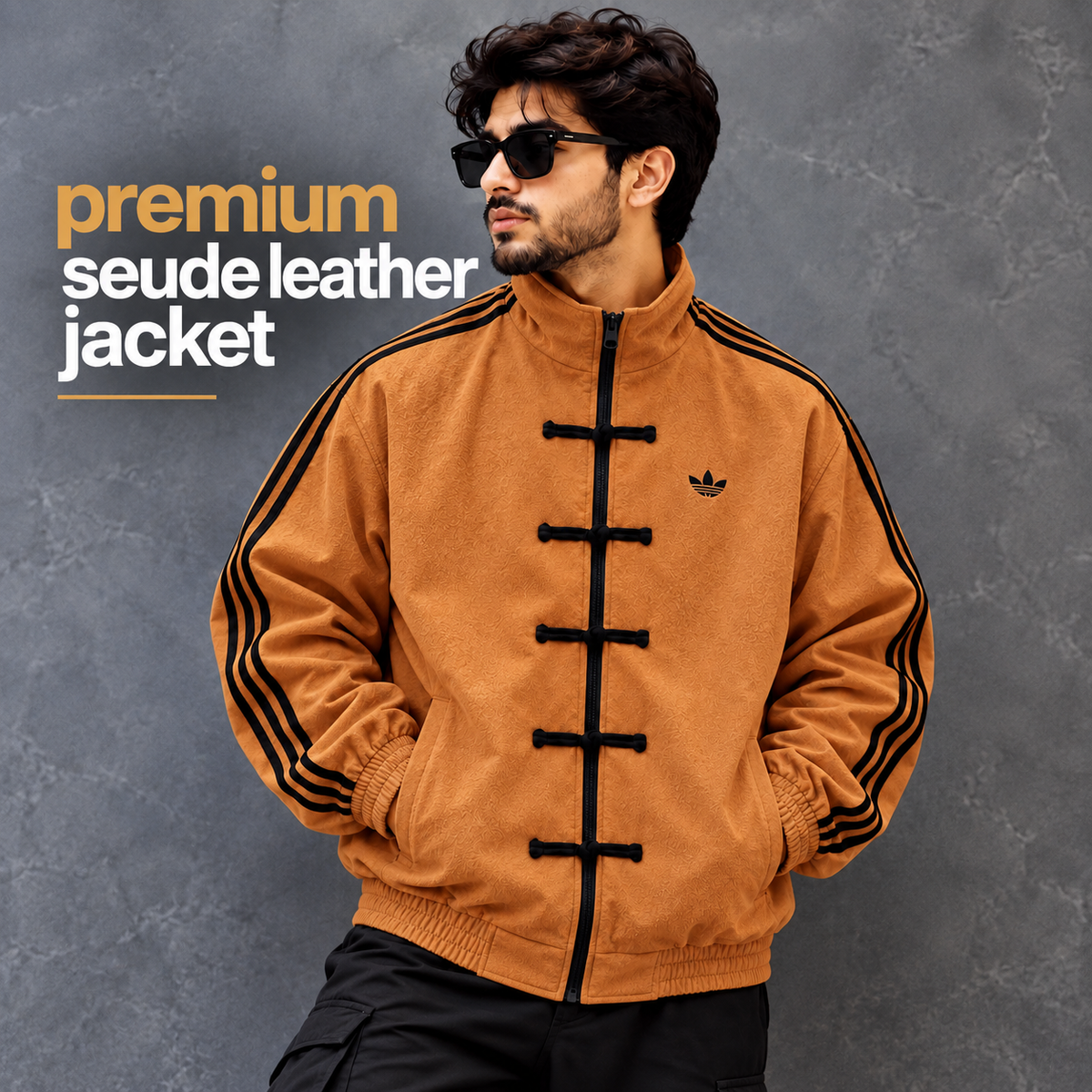Luxury Premium AD Suede Jacket