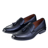 Ugur Pure Leather Hand Made tussled Black Shoes