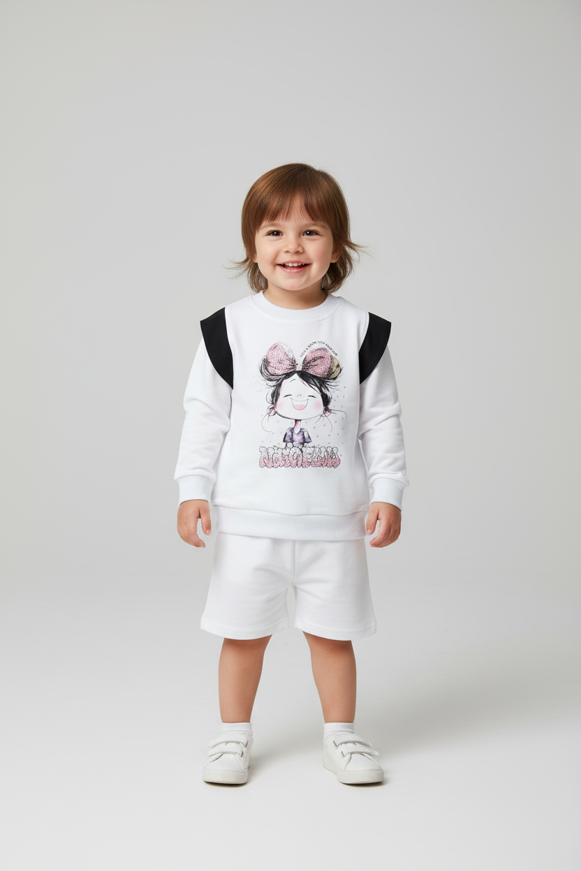 Kids Printed Terry Stuff Body suit