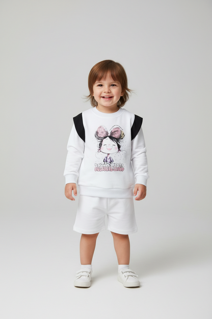Kids Printed Terry Stuff Body suit